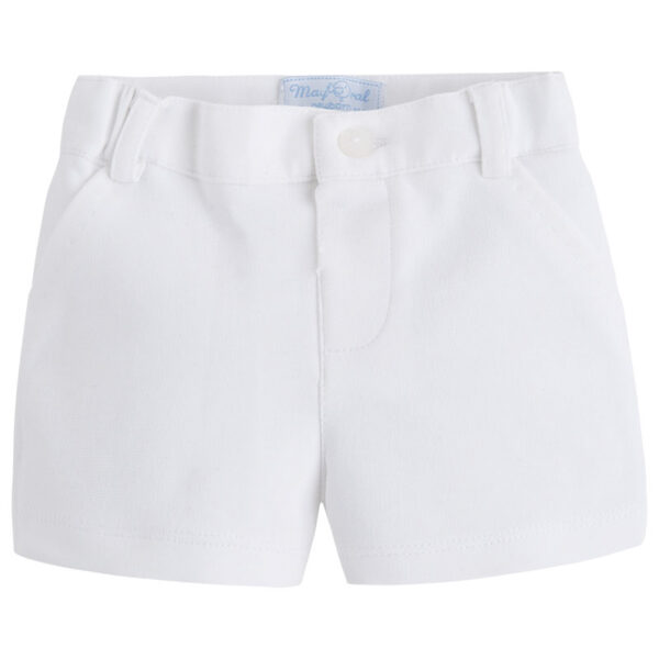 1212 Mayoral white formal shorts