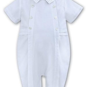 Sarah Louise, White Romper. 011042
