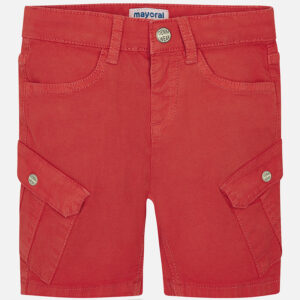 Mayoral Fiesta Red Party Structured Shorts - 3243