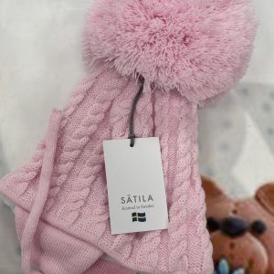 Satila Pink Big Pom Hat - C31813 - 151 Laura