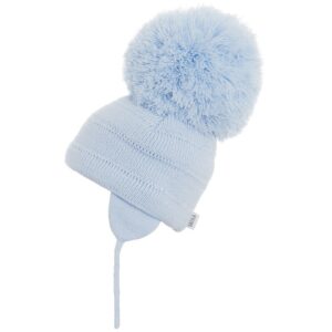 Satila Soft Blue Large Pom Hat - C81508 - 450 Tuva