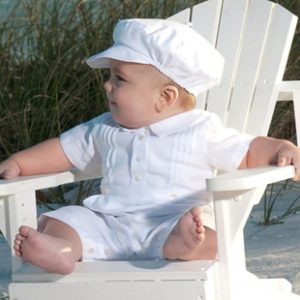 Sarah Louise Romper and Hat - 002243JS
