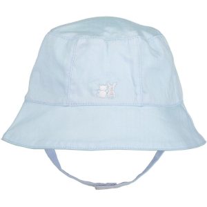 Emile Et Rose Pale Blue Fisherman'S Hat In Woven With Chin Strap - Gareth 4753Pb