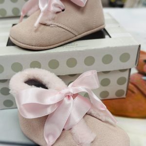 UE05453E PINK SUEDE BOOT