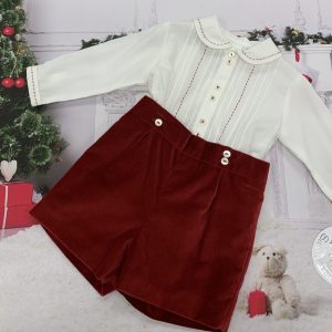 Sarah Louise Burgundy 2 Piece Set - 012542