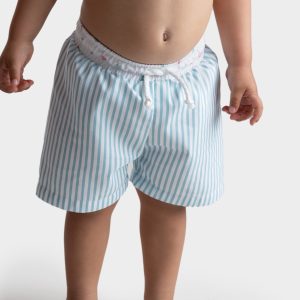 Meia Pata Boys Trunks - Swans