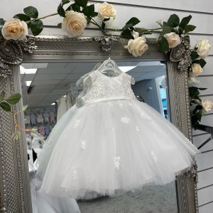 Sarah Louise ceremonial ballerina dress 070078 white