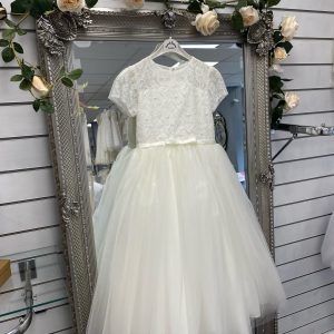 Sarah Louise ceremonial ballerina dress ivory 070102
