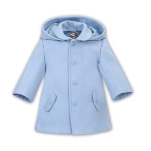 Sarah Louise pale blue coat C9000