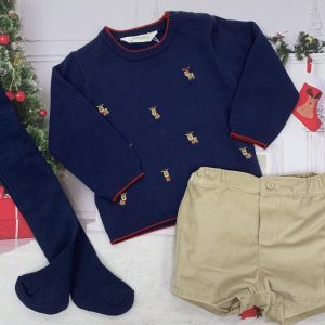 Mayoral jumper, shorts and tights set 2231