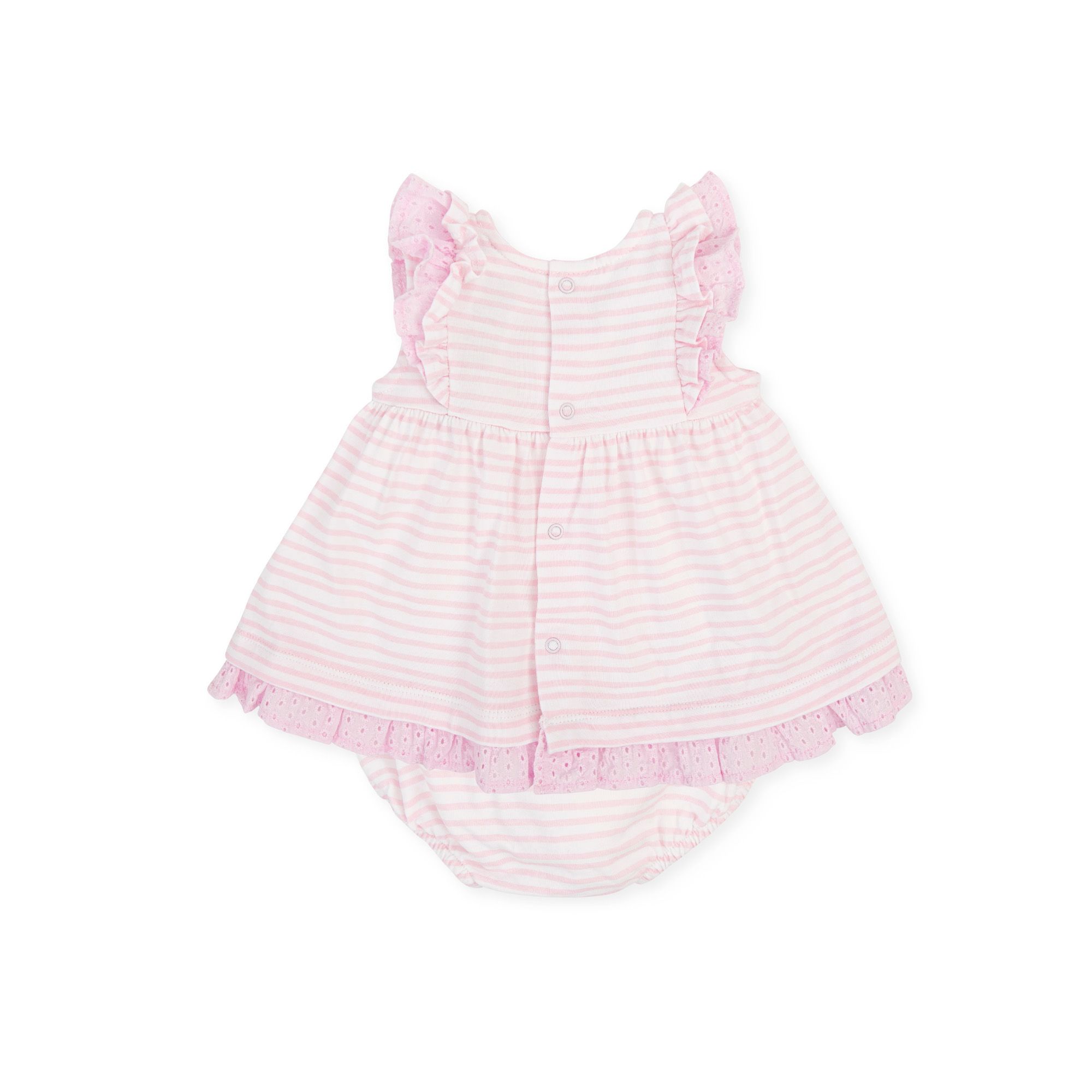 Tutto Piccolo pink dress and briefs 5785 - Niamh & Ruby's