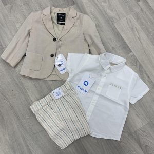 Mayoral 3 piece linen set 1295 / 1417