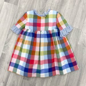 Jose Varon check dress 0146036