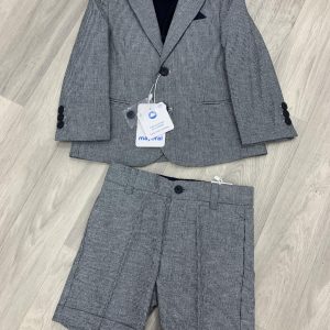 Mayoral striped blazer and shorts set 3220 / 3452