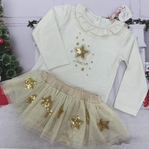 Little-A Farah tulle skirt set