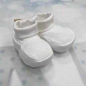 Baby Gi booties white BG88M