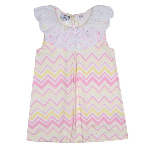 A Dee Chevron jersey dress - 1701 Lucinda