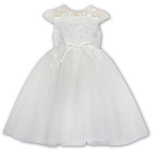 Sarah Louise Ceremonial Ballerina Christening Dress - 070165 Ivory