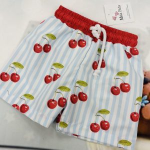 Meia Pata Cherries Boys Trunks - MP019