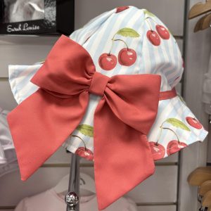 Meia Pata Cherries Bow Sunny Hat - MP027