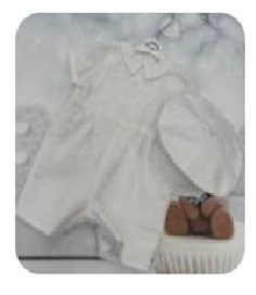 Sarah Louise romper and hat 011796