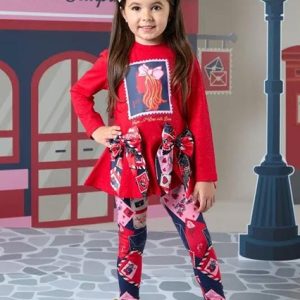 A Dee Reese stamp legging set