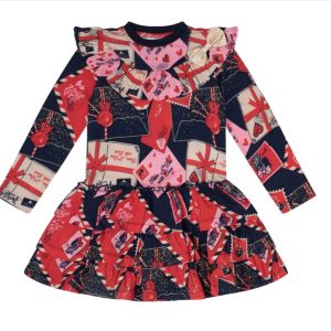 A Dee Regina Envelope print dress
