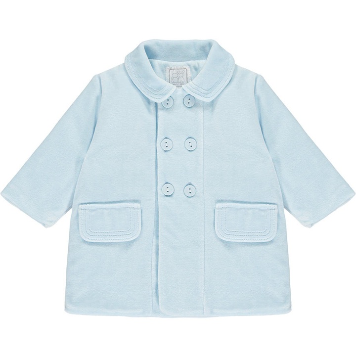 Emile et rose Conrad velour double breasted coat 9325 - Image 2