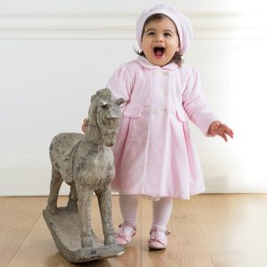 Emile et rose Rosanna padded coat with beret 9304