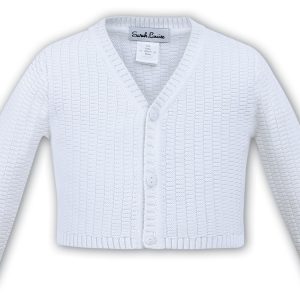Sarah Louise white cardigan 006791