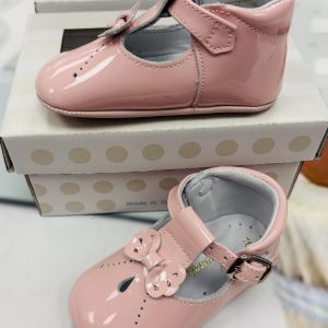 Pretty originals patent pram shoe 3171 (pink)