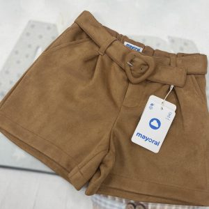 Mayoral Faux suede shorts 4215