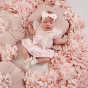 Little-A Avery seersucker jam pant set 108