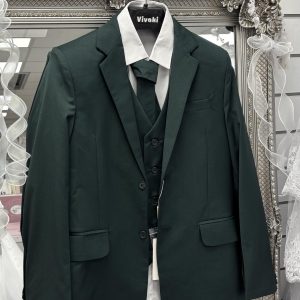Vivaki 5pc suit (bottle green)