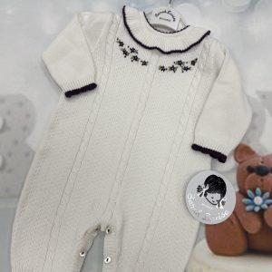 Sarah Louise knitted romper (013740)