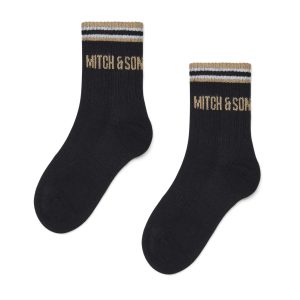 Mitch&son socks Lawson (black)