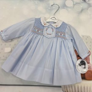 Sarah Louise smocked dress 013685