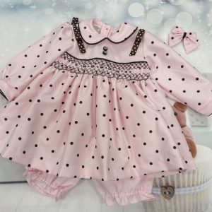 Pretty Originals dress bloomers and hair bow 02424