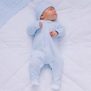Emile et rose Fisher Baby Boys Babygrow and Hat- 2573PB