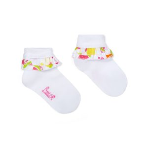 Little a frill socks (Poppy)