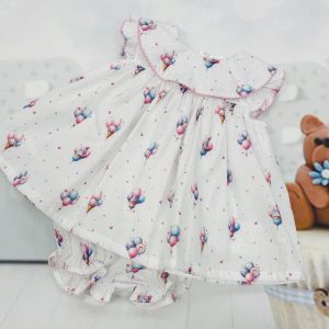 Deolinda dress and bloomers (26324)