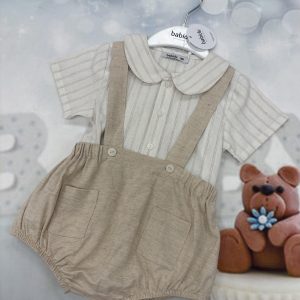 Babidu 2pc linen set (41475)